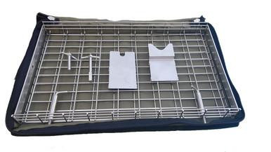 Madkon 600S Braai Flat Basket Rotisserie + Skewer 