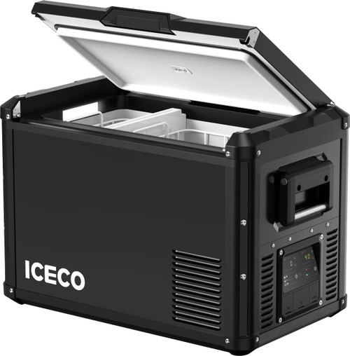 ICECO VL45ProD Dual Zone Portable Freezer - Black | ICECO 