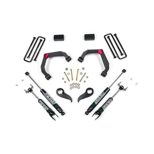 Zone Offroad 11-19 Silverado/Sierra 2500HD/3500HD 3 Inch UCA Lift Kit With Overloads Fox Shocks Zone Offroad 