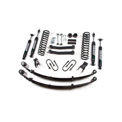 Zone Offroad 84-01 Jeep Cherokee XJ 4.5 Inch Lift Kit With Rear Springs Dana 35 Fox Shocks Zone Offroad 