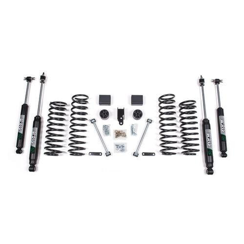 Zone Offroad 12-18 Jeep Wrangler JK 4 Door 3 Inch Coil Spring Lift Kit Fox Shocks Zone Offroad 