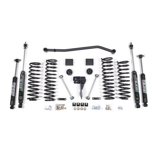 Zone Offroad 12-18 Jeep Wrangler JK 4 Door 4 Inch Coil Spring Lift Kit Fox Shocks Zone Offroad 