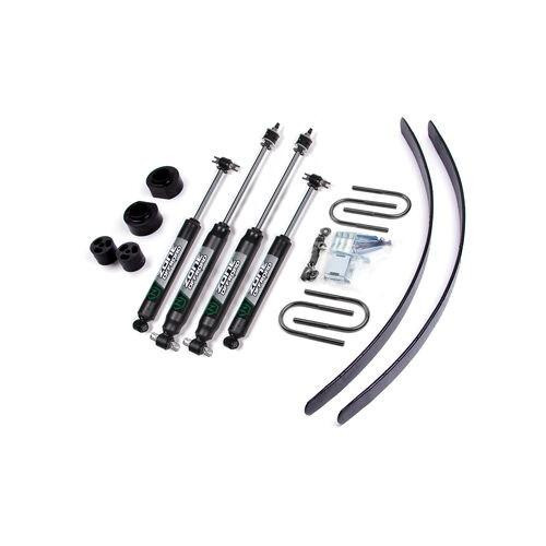 Zone Offroad 84-01 Jeep Cherokee XJ 2 Inch Lift Kit With Dana 35 Axle Fox Shocks Zone Offroad 