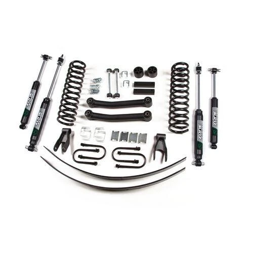 Zone Offroad 84-01 Jeep Cherokee XJ 4.5 Inch Coil Spring Lift Kit With Chrysler Axle Fox Shocks Zone Offroad 