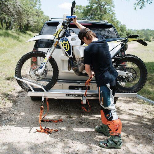 Pakmule PAKMULE MOTOMULE Std Tongue with Orange Tie-Downs 