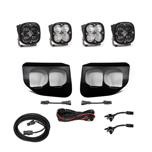 Ford Super Duty (20-22) Fog Lights Dual FPK SAE/Pro DC Baja Designs