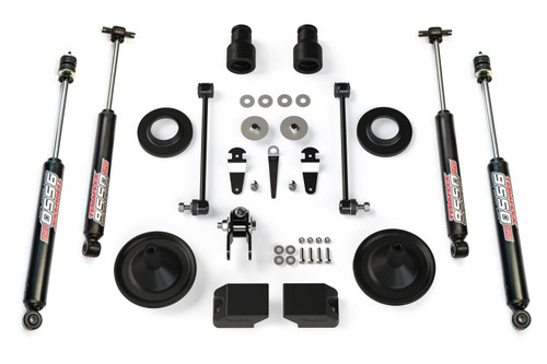 TeraFlex 07-18 Wrangler JK 2.5 Inch Performance Spacer Lift Kit & 9550 VSS Twin-Tube TeraFlex 1255200 