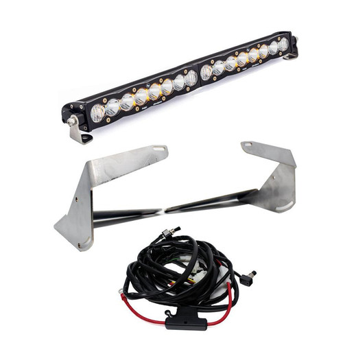 Baja Designs S8 30 Inch Grille Lower Kit - '19-22 2500/3500 (Driving/Combo; Clear) 