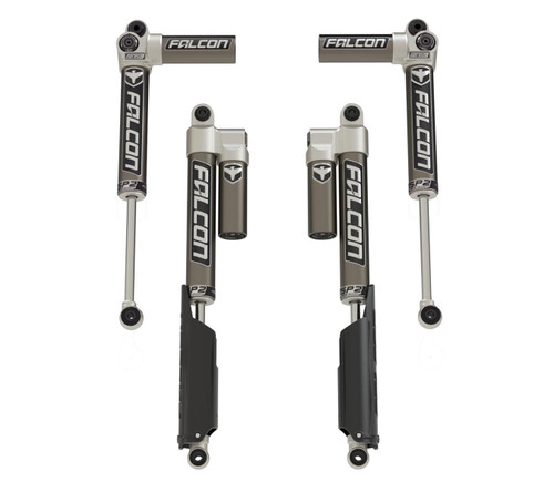 Jeep Gladiator Piggyback Shocks Falcon SP2 3.1 0-1.5 Inch Lift All 4 For 20-Pres Gladiator TeraFlex