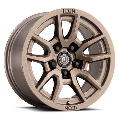 ICON ALLOYS VECTOR 5 BRONZE -17 x 8.5 / 5 x 5" / -6MM / 4.5" BS