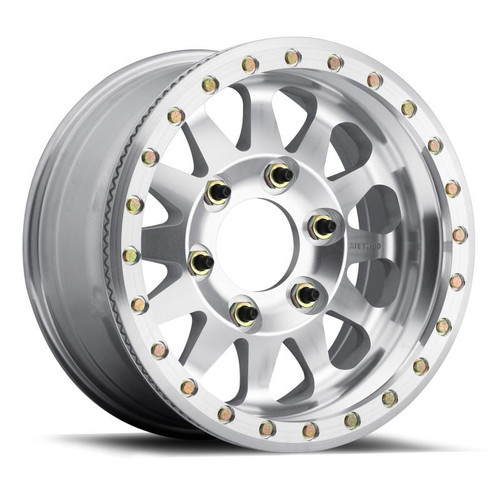 Method Wheels Method MR101 Beadlock 17x9 -12mm Offset 6x5.5 108mm CB Raw Machined w/BH-H24125 Wheel 