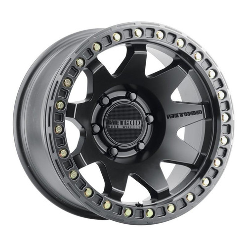 Method Wheels Method MR108 17x9 -44mm Offset 6x5.5 106.25mm CB Matte Black w/BH-H24125-38 Wheel 