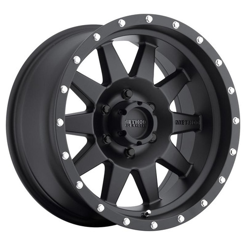 Method Wheels Method MR301 The Standard 20x9 +18mm Offset 6x5.5 108mm CB Matte Black Wheel 