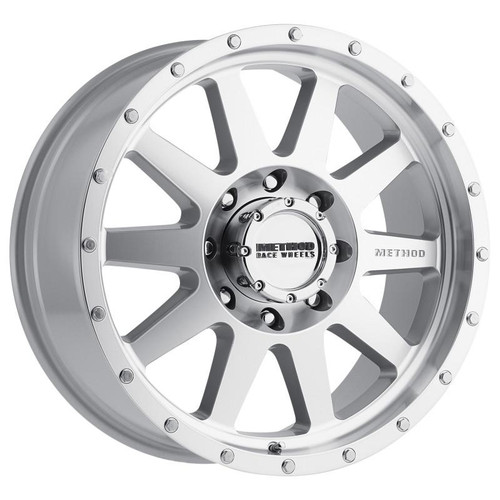 Method Wheels Method MR301 The Standard 18x9 +18mm Offset 8x6.5 130.81mm CB Machined/Clear Coat Wheel 