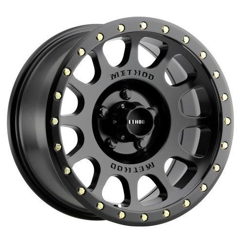 Method Wheels Method MR305 NV 20x10 -18mm Offset 5x5 94mm CB Matte Black Wheel 