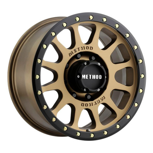 Method Wheels Method MR305 NV 20x10 -18mm Offset 8x170 130.81mm CB Bronze Wheel 