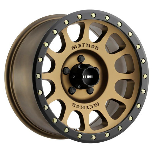 Method Wheels Method MR305 NV 17x8.5 0mm Offset 5x5.5 108mm CB Method Bronze/Black Street Loc Wheel 