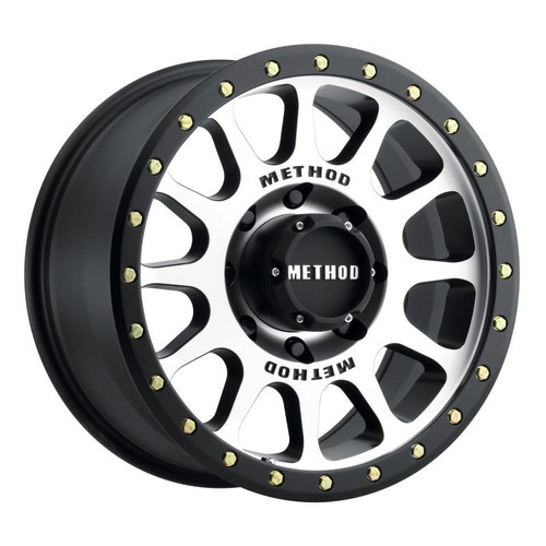 Method Wheels Method MR305 NV 17x8.5 0mm Offset 8x170 130.81mm CB Machined/Black Street Loc Wheel 