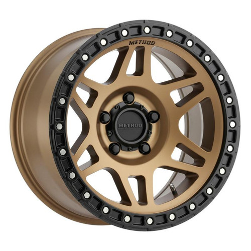 Method Wheels Method MR312 17x9 -12mm Offset 5x5 71.5mm CB Method Bronze/Black Street Loc Wheel 