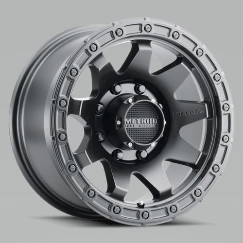 Method Wheels Method MR317 20x9 +18mm Offset 8x170 130.81mm CB Matte Black Wheel 