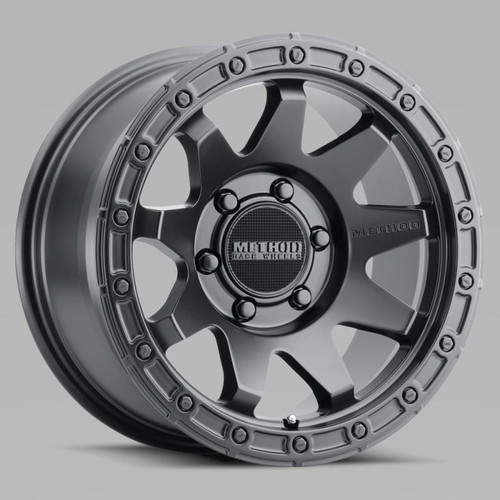 Method Wheels Method MR317 17x8.5 0mm Offset 6x5.5 106.25mm CB Matte Black Wheel 