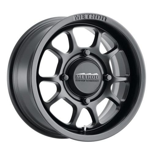 Method Wheels Method MR409 Bead Grip 15x10 / 5+5/0mm Offset / 4x156 / 132mm CB Matte Black Wheel 