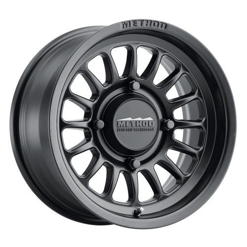 Method Wheels Method MR411 Bead Grip 15x7 / 5+2/38mm Offset / 4x156 / 132mm CB Matte Black Wheel 