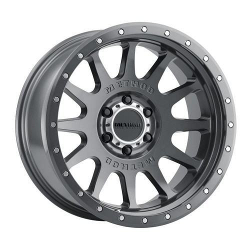 Method Wheels Method MR605 NV 20x10 -24mm Offset 6x135 87mm CB Gloss Titanium Wheel 