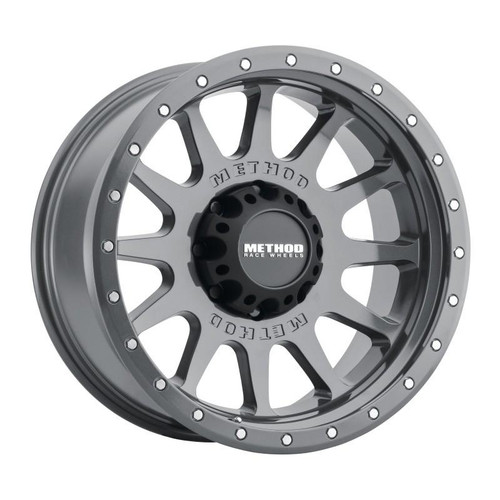 Method Wheels Method MR605 NV 20x10 -24mm Offset 8x170 124.9mm CB Gloss Titanium Wheel 