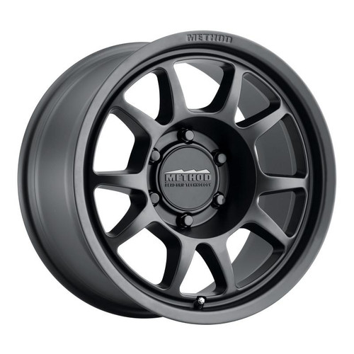 Method Wheels Method MR702 17x7.5 +50mm Offset 6x130 84.1mm CB Matte Black Wheel 
