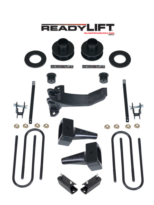 SST® Lift Kit 2.5 in. Lift For 1 Pc. Drive Shaft 4 in. Rear Tapered Blocks