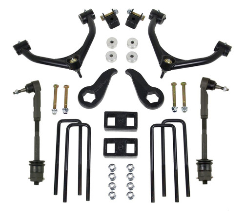 ReadyLift 3.5in. SST Lift Kit Front with 1.0in. Rear with Upper Control Arms without Shock 