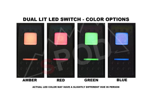 sPod sPOD 97-02 Jeep Wrangler TJ/LJ SourceLT w/Red LED Switches 