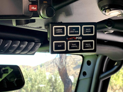 sPod SourceLT w/ Mini6 for Jeep JK 2007-2018 
