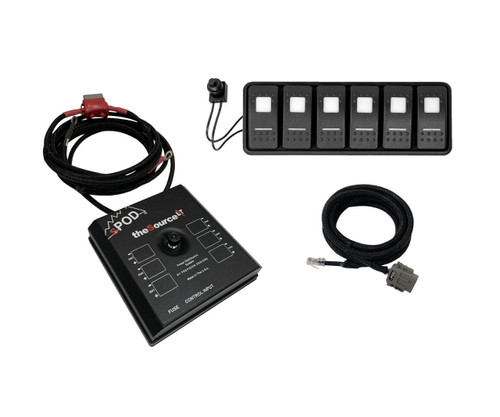 sPod SourceLT Modular w/ Amber LED for Uni with 36 Inch battery cables 