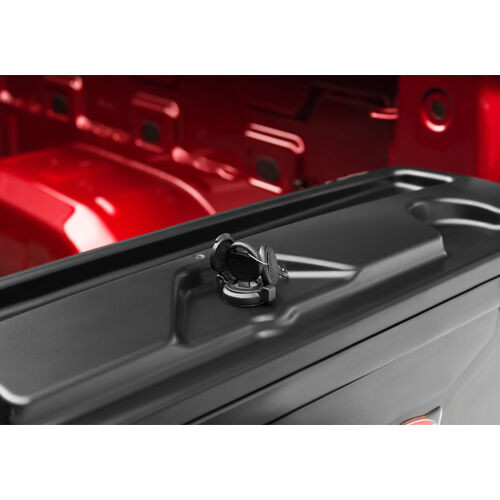 UnderCover Swing Case 2016-2022 Nissan Navara Passenger Side - Black Smooth