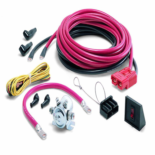  WARN QUICK CONNECT CABLE KIT 24 FOOT LENGTH WITH SOLENOID AND SWITCH 32966 