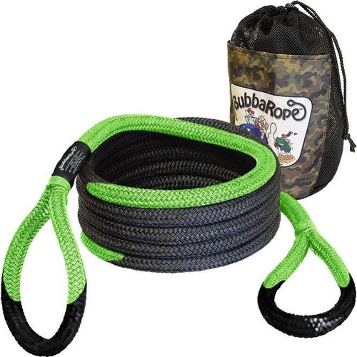 Bubba Rope 5/8" X20' SIDEWINDER UTV RECOVERY ROPE GREEN EYES 