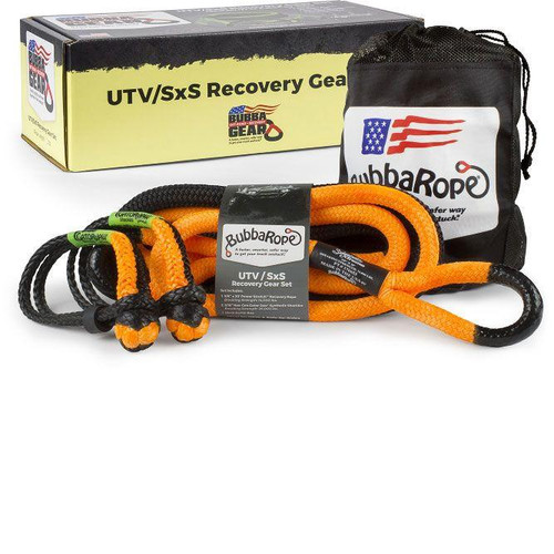 Bubba Rope UTV RECOVERY SET ORANGE EYES 
