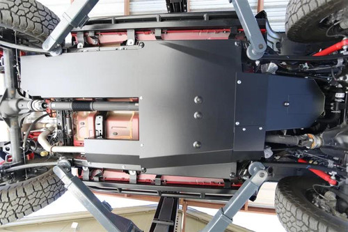  Rock Hard 4x4 Complete Bellypan Skid Plate System w/ Dual Crossmembers for 3.6L Jeep Wrangler JL 4DR 2018 - Current [RH-90509] 