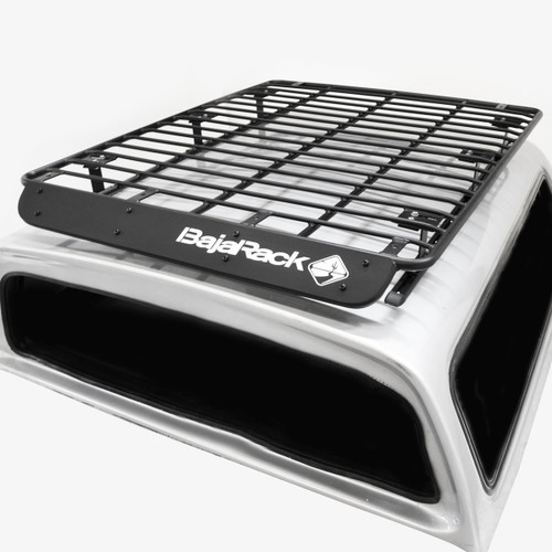 Camper Shell Roof Rack with wind deflector - Utility (flat)