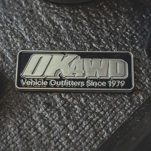  OK4WD Metal Emblem 