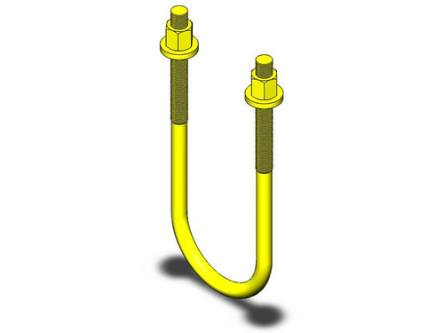 Clayton Off Road Jeep Cherokee Rear Axle U-Bolt 1984-2001 XJ Clayton Off Road 