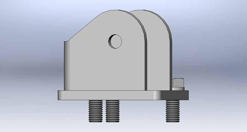 Clayton Off Road Jeep Grand Cherokee Rear 4 Link Bracket 1999-2004 WJ Clayton Off Road 