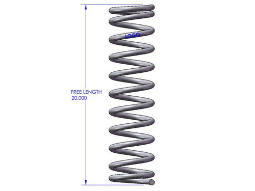 Clayton Off Road Jeep Grand Cherokee 4.5 Inch Front Coils Springs 1999-2004 WJ Clayton Off Road 