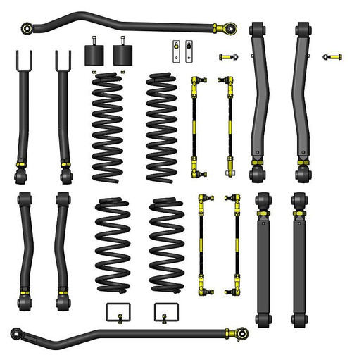 Clayton Off Road Jeep Wrangler Diesel 3.5 Inch Overland Plus Lift Kit 2020-2023 JL Clayton Off Road 