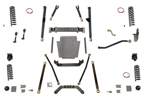Clayton Off Road Jeep Cherokee 6.5 Inch Long Arm Lift Kit W/Rear Coil Conversion 1984-2001 XJ Clayton Off Road 