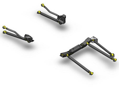 Clayton Off Road Jeep Wrangler Pro Series 3 Link Long Arm Upgrade Kit 2007-2018 JK Clayton Off Road 