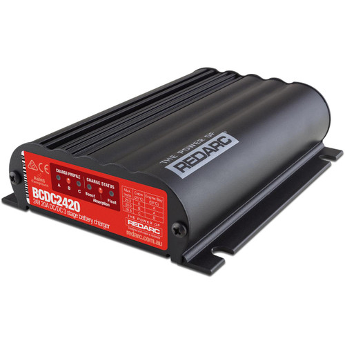  REDARC DC-DC Charger 24V 20A In-Vehicle DC-DC Battery Charger BCDC2420 