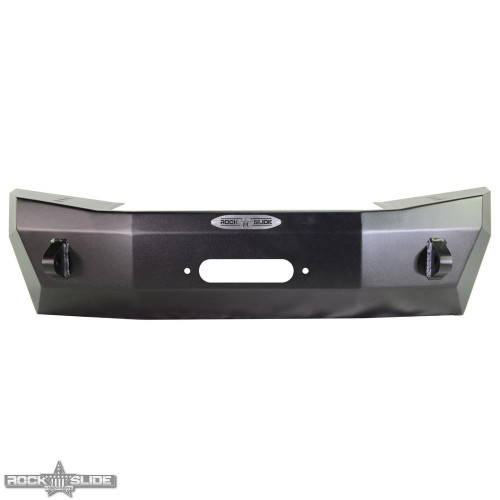 Rock Slide Engineering Jeep JL Shorty Front Bumper For 18-Pres Wrangler JL With Winch Plate No Bull Bar Rigid Series  